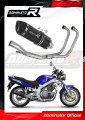 complete exhaust system with muffler DOMINATOR Full System HP1 BLACK fits to Suzuki GS 500E 1989  2009
