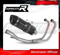 complete exhaust system with muffler DOMINATOR Full System HP1 BLACK fits to Suzuki GS 500E 1989  2009 2