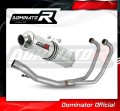 complete exhaust system with muffler DOMINATOR Full System ROUND fits to Suzuki GS 500F 2004  2014 2