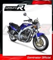 complete exhaust system with muffler DOMINATOR Full System ROUND fits to Suzuki GS 500F 2004  2014 5
