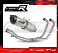 complete exhaust system with muffler DOMINATOR Full System HP1 fits to Suzuki GS 500F 2004  2014 2