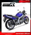 complete exhaust system with muffler DOMINATOR Full System HP1 BLACK fits to Suzuki GS 500F 2004  2014 3