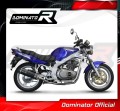 complete exhaust system with muffler DOMINATOR Full System HP1 BLACK fits to Suzuki GS 500F 2004  2014 4