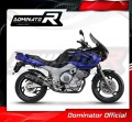 Yamaha TDM 850 1996 - 2001 EXHAUST Muffler Auspuff Sportauspuff Silencer Echappement Silencieux Scarico Scarichi Escape Wydech Tłumik HP1 BLACK Dominator Exhaust System 3