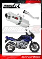 wydech tłumik DOMINATOR Owalny pasujący do motocykla Yamaha TDM 850 Right Side 1996 - 2001