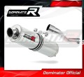 exhaust muffler DOMINATOR ROUND fits to Yamaha TDM 850 Right Side 1991  1995 2
