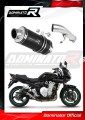 wydech tłumik DOMINATOR GP1 CZARNY pasujący do motocykla Suzuki GSF 650 BANDIT N / S 2007 - 2016