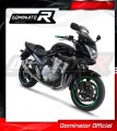 complete exhaust system with muffler DOMINATOR Full System GP1 fits to Suzuki GSF 650 BANDIT N / S 2007  2016 5
