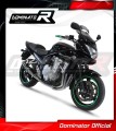 complete exhaust system with muffler DOMINATOR Full System GP1 BLACK fits to Suzuki GSF 650 BANDIT N / S 2007  2016 5