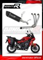 kompletny układ wydechowy z tłumikiem DOMINATOR Full System HP6 CZARNY pasujący do motocykla Yamaha Tracer 9 / GT 2021 - 2023
