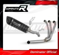 kompletny układ wydechowy z tłumikiem DOMINATOR Full System HP6 CZARNY pasujący do motocykla Yamaha Tracer 9 / GT 2021 - 2023 2