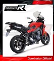 kompletny układ wydechowy z tłumikiem DOMINATOR Full System HP6 CZARNY pasujący do motocykla Yamaha Tracer 9 / GT 2021 - 2023 4