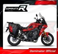 kompletny układ wydechowy z tłumikiem DOMINATOR Full System HP6 CZARNY pasujący do motocykla Yamaha Tracer 9 / GT 2021 - 2023 5