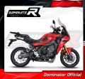 kompletny układ wydechowy z tłumikiem DOMINATOR Full System HP8 CZARNY pasujący do motocykla Yamaha Tracer 9 / GT 2021 - 2023 5