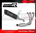 kompletny układ wydechowy z tłumikiem DOMINATOR Full System HP6 CZARNY EX pasujący do motocykla Yamaha Tracer 9 / GT 2021 - 2023 2
