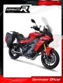 kompletny układ wydechowy z tłumikiem DOMINATOR Full System HP6 CZARNY EX pasujący do motocykla Yamaha Tracer 9 / GT 2021 - 2023 6