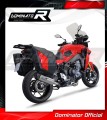 complete exhaust system with muffler DOMINATOR Full System titanium HP6 fits to Yamaha Tracer 9 / GT 2021  2023 3