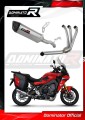 complete exhaust system with muffler DOMINATOR Full System HP6 fits to Yamaha Tracer 9 / GT 2021  2023