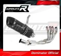 kompletny układ wydechowy z tłumikiem DOMINATOR Full System HP1 CZARNY pasujący do motocykla BMW S1000RR EX 2017 - 2018 2