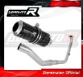 complete exhaust system with muffler DOMINATOR Full System GP BLACK fits to Yamaha MT 125 2021  2024 2
