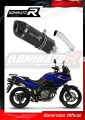exhaust muffler DOMINATOR HP1 BLACK fits to Suzuki DL 650 VStrom 2004  2006 3