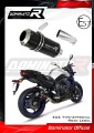 exhaust muffler DOMINATOR homologated road legal GP BLACK fits to FZ 8 N / FZ8 S FAZER 2010  2016 6