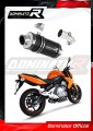 exhaust muffler DOMINATOR GP1 BLACK fits to Kawasaki ER  6 N / F 650 2006  2008 3