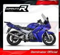 exhaust muffler DOMINATOR ROUND fits to Yamaha FJR 1300 2001  2005 5
