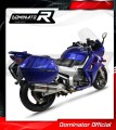 exhaust muffler DOMINATOR HP1 BLACK fits to Yamaha FJR 1300 2001  2005 4