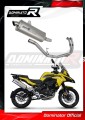 kompletny układ wydechowy z tłumikiem DOMINATOR Full System Tytanowy P7 pasujący do motocykla Benelli TRK 502 X 2018 - 2021
