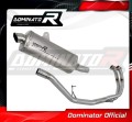 complete exhaust system with muffler DOMINATOR Full System titanium P7 fits to Benelli TRK 502 X 2018  2021 2
