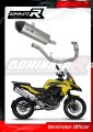 complete exhaust system with muffler DOMINATOR Full System titanium HP7 fits to Benelli TRK 502 X 2018  2021