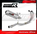complete exhaust system with muffler DOMINATOR Full System OV G2 fits to Yamaha YZFR3 2019  2024 2
