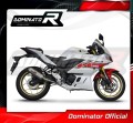 complete exhaust system with muffler DOMINATOR Full System OV G2 fits to Yamaha YZFR3 2019  2024 4