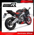 complete exhaust system with muffler DOMINATOR Full System titanium HP8 fits to Aprilia RS 660 2020  2024 3