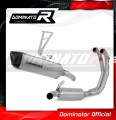 kompletny układ wydechowy z tłumikiem DOMINATOR Full System Tytanowy HP6 pasujący do motocykla Aprilia Tuono 660 2021 - 2024