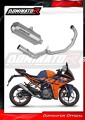 KTM RC 390 2022 - 2023 Exhaust Muffler Manifold Collector Auspuff Sportauspuff Silencer Echappement Silencieux Scarico Marmitta Scarichi Escape Wydech Tłumik Kolektor OV G2 DOMINATOR Full Exhaust System
