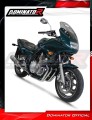 kompletny układ wydechowy z tłumikiem DOMINATOR Full System Owalny pasujący do motocykla Yamaha XJ 900 Diversion 1994 - 2003 5