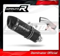 Suzuki GSXF 650 GSX 650 F 2007-2016 Motorcycle Dominator Exhaust Silencer Muffler Pot d'échappement Marmitta Escape HP1 BLACK 1