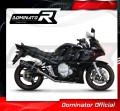 complete exhaust system with muffler DOMINATOR Full System HP1 BLACK fits to Suzuki GSX 1250 FA 2010  2016 4