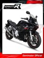 kompletny układ wydechowy z tłumikiem DOMINATOR Full System Okrągły pasujący do motocykla Suzuki GSXF 650 2007 - 2016 5