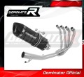 complete exhaust system with muffler DOMINATOR Full System HP1 BLACK fits to Suzuki GSXF 650 2007  2016 2