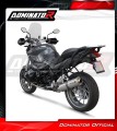 exhaust muffler DOMINATOR homologated road legal OV fits to BMW R1200R 2010  2014 3