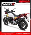 exhaust muffler DOMINATOR HP1 BLACK fits to Moto Guzzi V85 TT 2021  2023 3