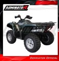 Yamaha YFM 700 Grizzly 2007 - 2015 motorcycle Exhaust Muffler Auspuff Sportauspuff Silencer Echappement Silencieux Scarico Scarichi Escape Wydech Tłumik P7 Dominator Exhaust System 2