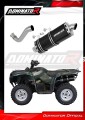 exhaust muffler DOMINATOR P7 BLACK fits to Yamaha YFM 700 GRIZZLY 2007  2015