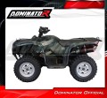exhaust muffler DOMINATOR P7 BLACK fits to Yamaha YFM 700 GRIZZLY 2007  2015 4