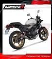 complete exhaust system with muffler DOMINATOR Full System GP fits to Honda VTR 250 2009  2015 3