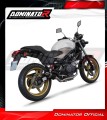 complete exhaust system with muffler DOMINATOR Full System GP BLACK fits to Honda VTR 250 2009  2015 3