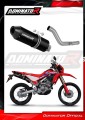exhaust muffler DOMINATOR MX2 BLACK fits to Honda CRF 300L / Rally 2021  2023